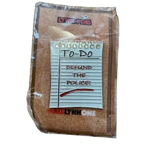 Lynn Pins To Do Defund The Police Enamel Lapel Pin